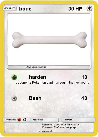 Pokemon bone