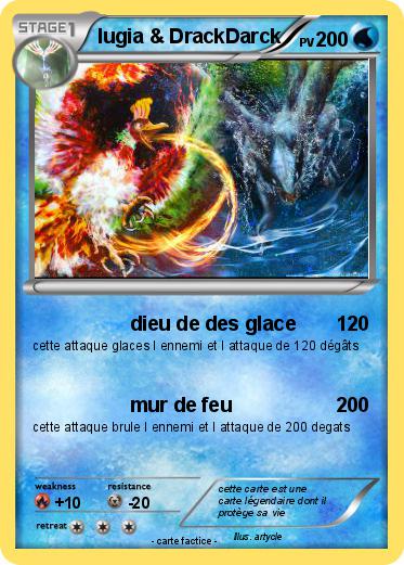 Pokemon lugia & DrackDarck