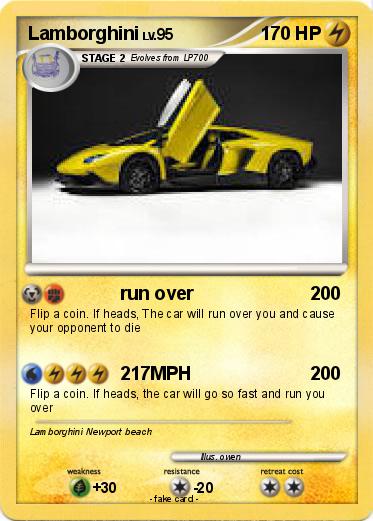 Pokemon Lamborghini