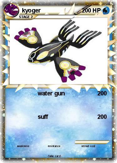 Pokemon kyoger