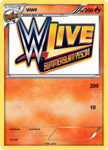 Pokemon wwe