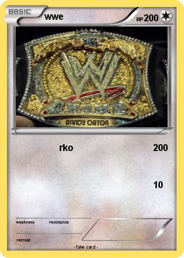 Pokemon wwe
