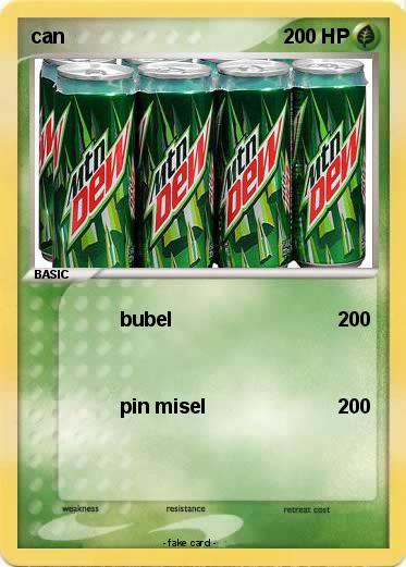Pokemon can