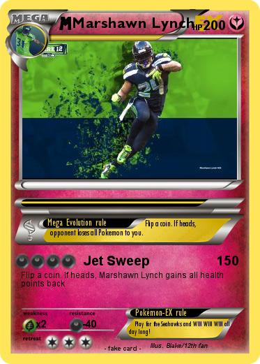 Pokemon Marshawn Lynch