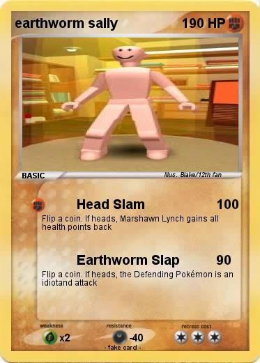 Pokemon earthworm sally