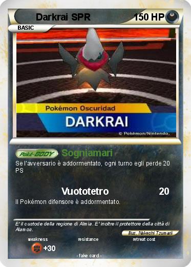 Pokemon Darkrai SPR