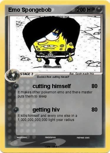 Pokemon Emo Spongebob