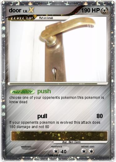 Pokemon door