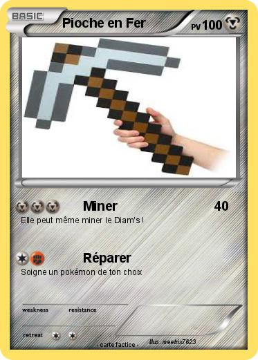 Pokemon Pioche en Fer