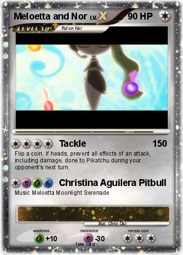 Pokemon Meloetta and Nor