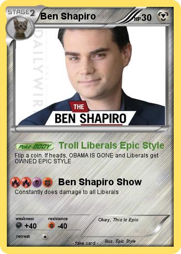 Pokemon Ben Shapiro
