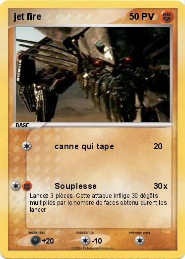 Pokemon jet fire