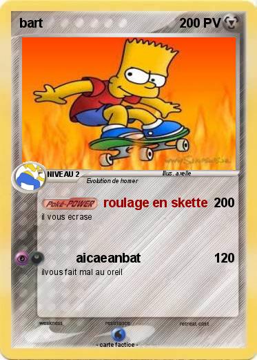 Pokemon bart