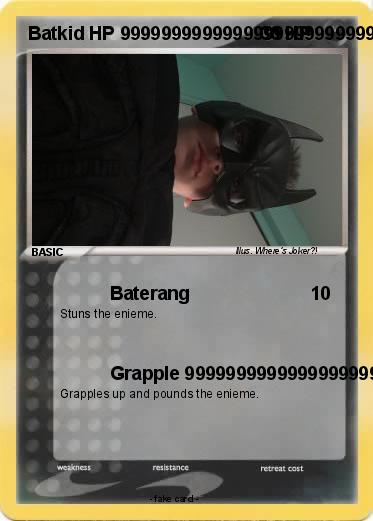 Pokemon Batkid HP 999999999999999999999999999999999999999999999999
