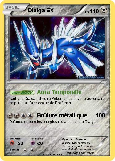 Pokemon Dialga EX