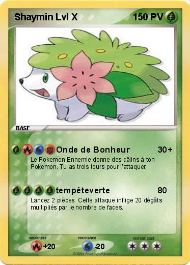 Pokemon Shaymin Lvl X