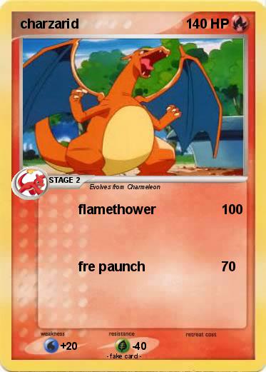 Pokemon charzarid