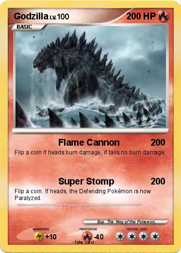 Pokemon Godzilla