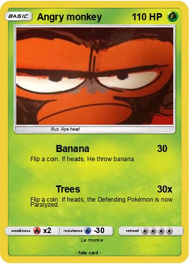 Pokemon Angry monkey