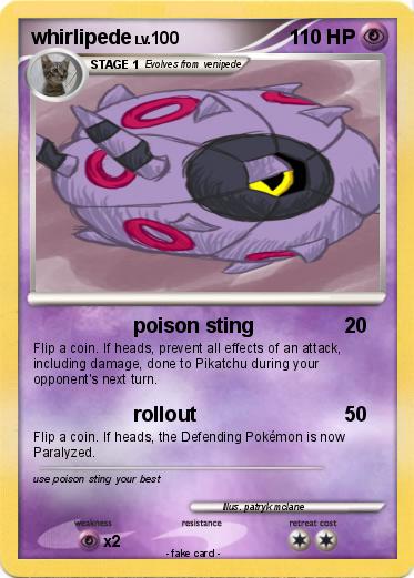 Pokemon whirlipede