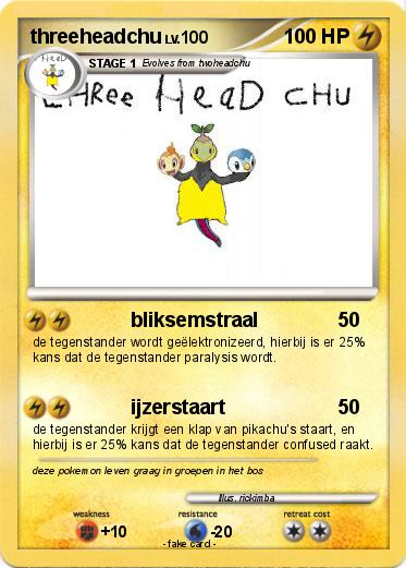 Pokemon threeheadchu