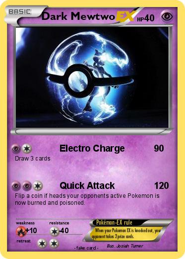 Pokemon Dark Mewtwo