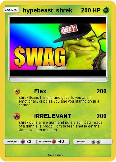 Pokemon hypebeast  shrek
