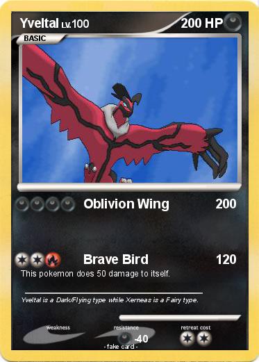 Pokemon Yveltal