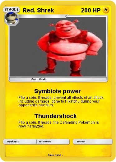 Pokemon Red. Shrek