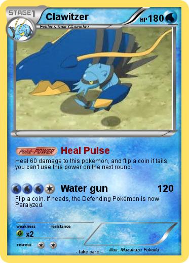 Pokemon Clawitzer