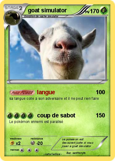 Pokemon goat simulator