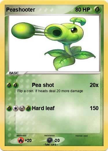 Pokemon Peashooter