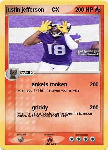 Pokemon justin jefferson     GX