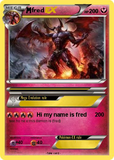 Pokemon fred