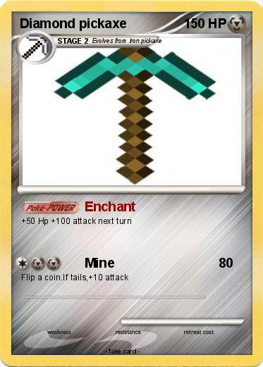 Pokemon Diamond pickaxe