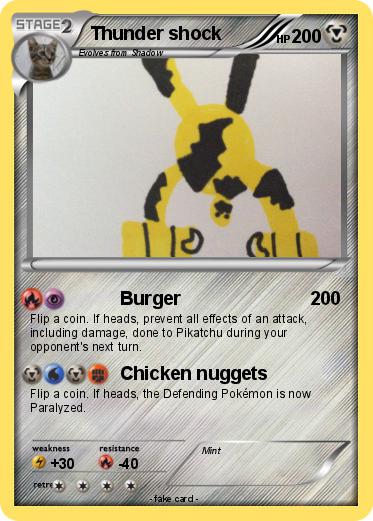 Pokemon Thunder shock