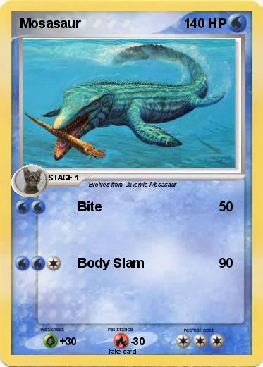 Pokemon Mosasaur