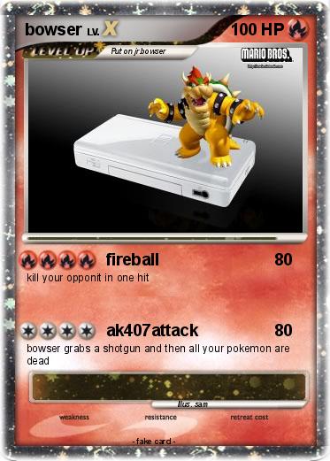 Pokemon bowser