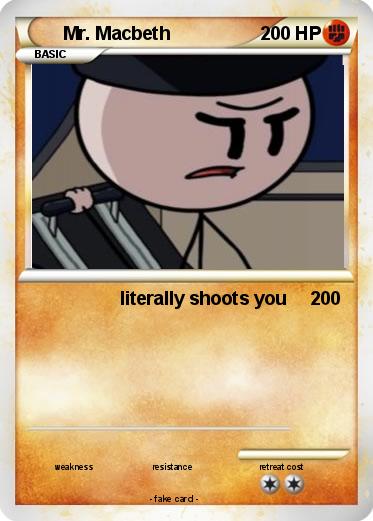 Pokemon Mr. Macbeth