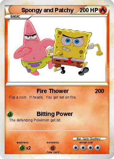Pokemon Spongy and Patchy