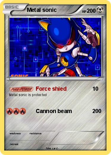 Pokemon Metal sonic