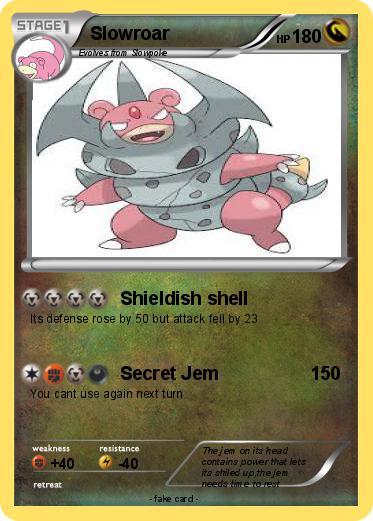 Pokemon Slowroar
