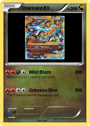 Pokemon Charizard EX
