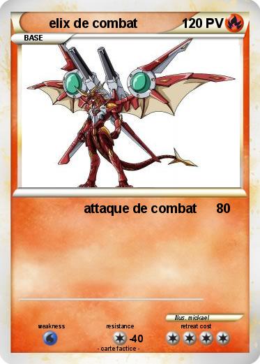 Pokemon elix de combat