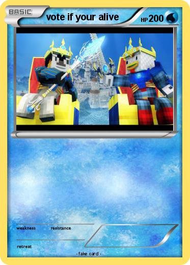 Pokemon vote if your alive