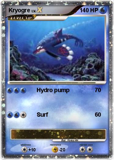 Pokemon Kryogre