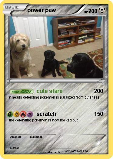 Pokemon power paw