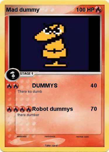 Pokemon Mad dummy