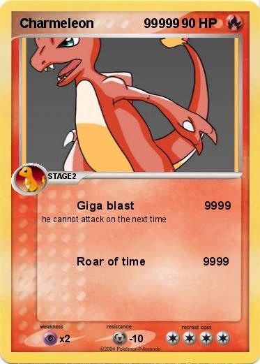 Pokemon Charmeleon              99999    