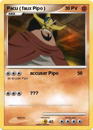 Pokemon Pacu ( faux Pipo )